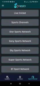 Sportzfy TV APK (Latest Version) v5.7 Download For Free 2
