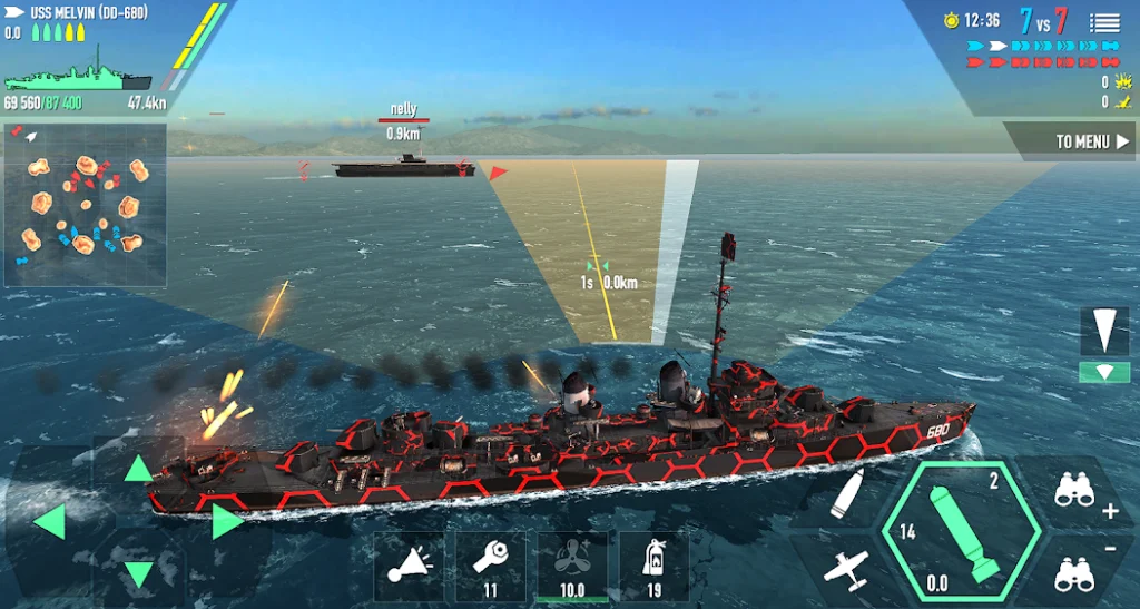 Battle of Warships Gameplay