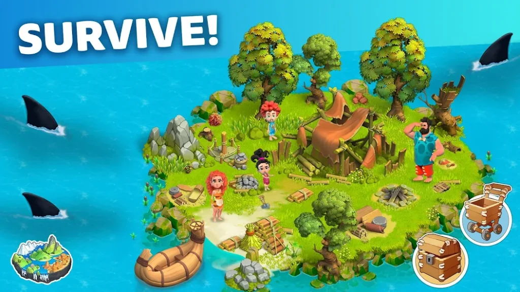 Survive at Family Island Mod APK